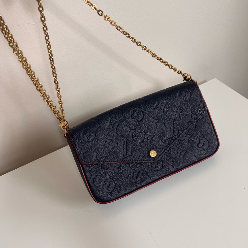 Louis Vuitton Felicie Navi color